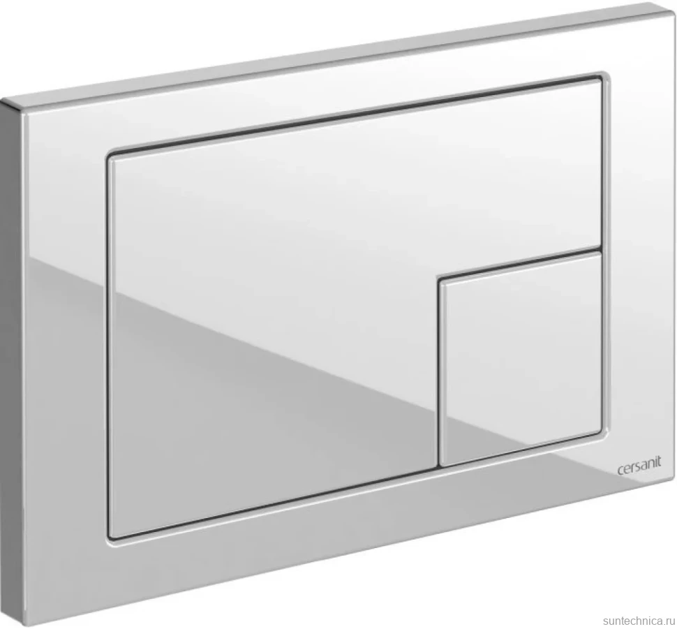 Кнопка смыва Cersanit Corner 64077 белая