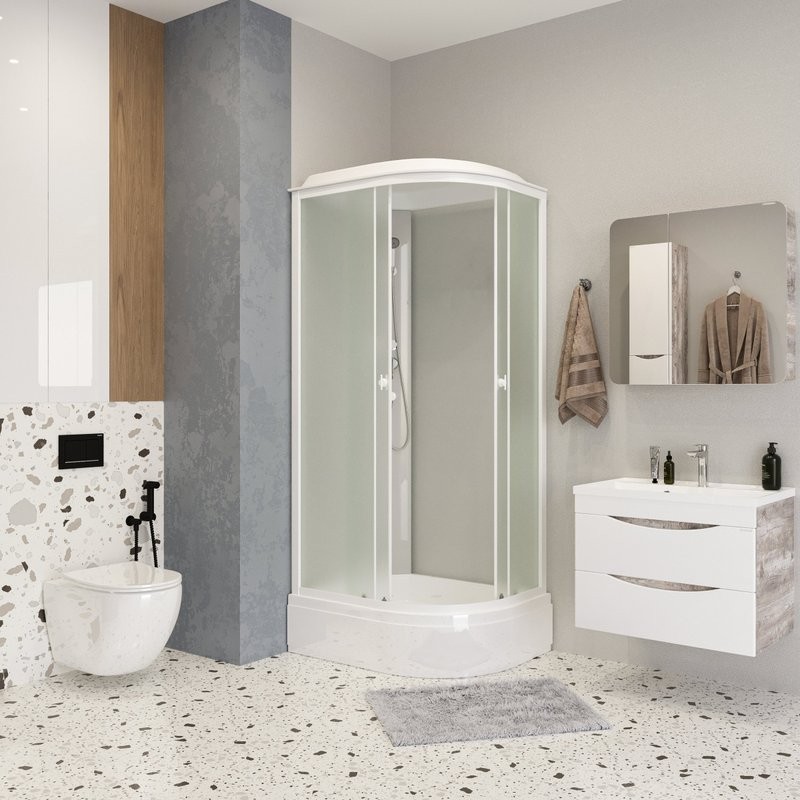 Душевая кабина Niagara Promo P100/70/26L/MT 100х70 см, L