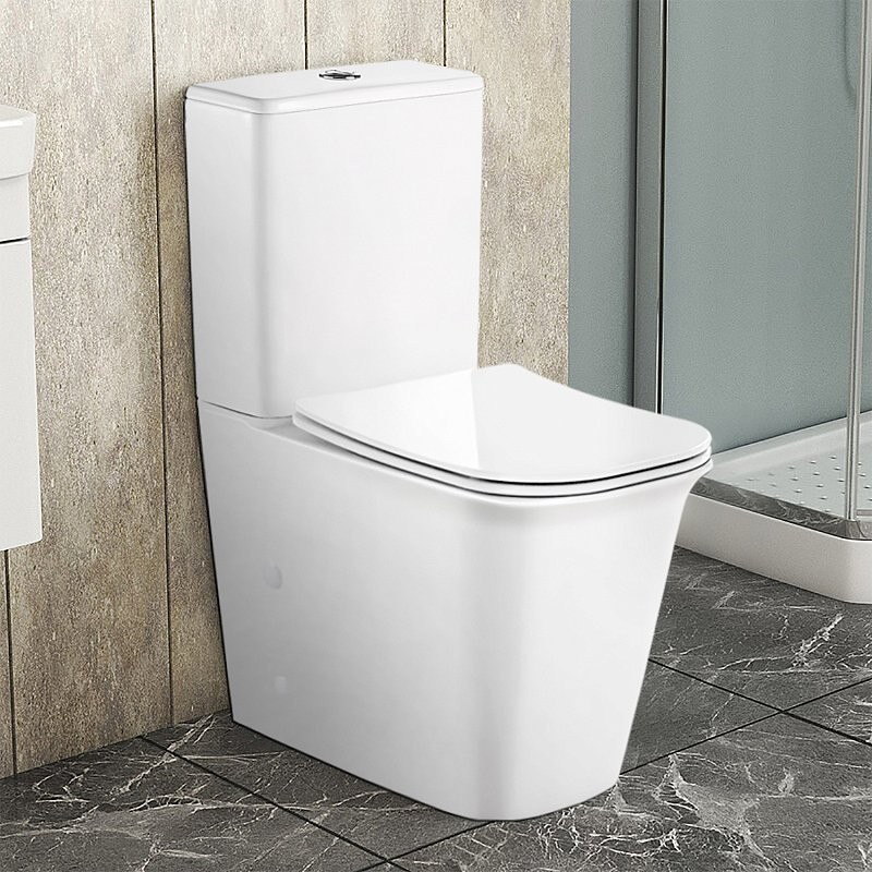 Унитаз-компакт напольный AZARIO Velise AZ-1222A глянцевый белый