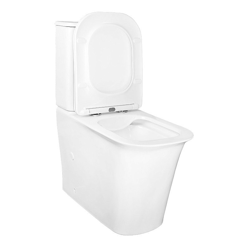 Унитаз-компакт напольный AZARIO Velise AZ-1222A глянцевый белый