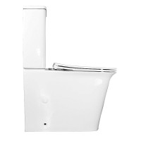 Унитаз-компакт напольный AZARIO Velise AZ-1222A глянцевый белый