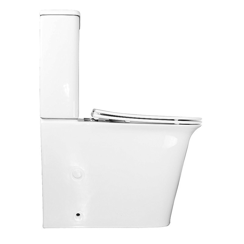 Унитаз-компакт напольный AZARIO Velise AZ-1222A глянцевый белый