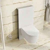 Система инсталляции для унитазов Wasserkraft Naab 86 с сенсорными кнопками, белая