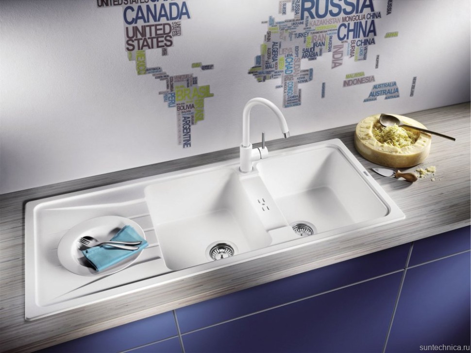 Смеситель для кухни Blanco Mida Silgranit 524204