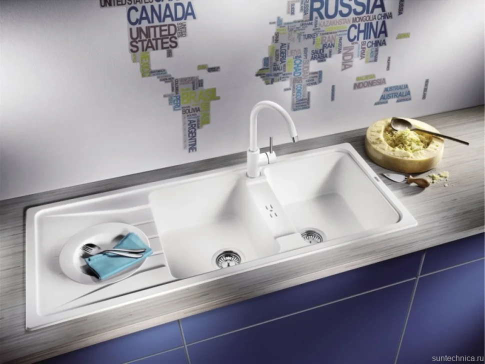 Смеситель для кухни Blanco Mida Silgranit 524204