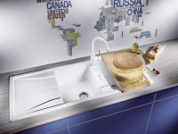 Смеситель для кухни Blanco Mida Silgranit 524204