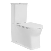 Унитаз-компакт напольный SantiLine SL-5042 белый