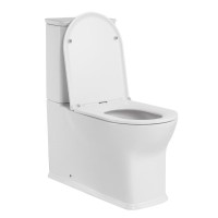 Унитаз-компакт напольный SantiLine SL-5042 белый