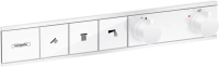 Термостатический смеситель встраиваемый Hansgrohe RainSelect 15381700 для душа, матовый белый