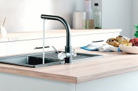 Смеситель для кухни Paulmark Essen Es213011-401 антрацит