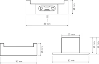Крючок Bemeta Nero 135006030 Крючок Bemeta Nero 135006030