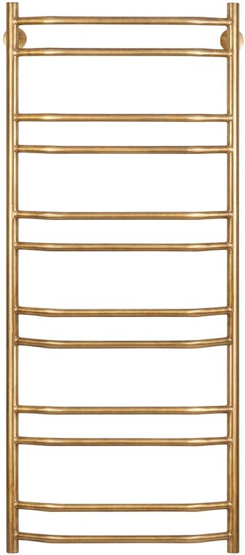 Полотенцесушитель водяной Secado Агата 4 125x55 см, бронза, лесенка, латунь