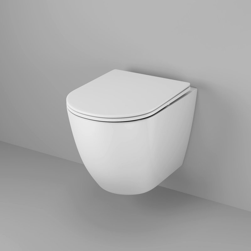 Унитаз подвесной Grossman Thin Rim GR-5601S глянцевый белый