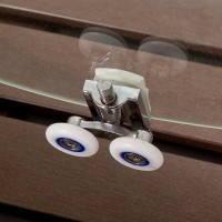 Душевая кабина DTO K402S 120х90, LED, профиль хром, стекло прозрачное