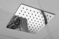 Душевая кабина DTO K402S 120х90, LED, профиль хром, стекло прозрачное