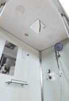 Душевая кабина DTO K402S 120х90, LED, профиль хром, стекло прозрачное