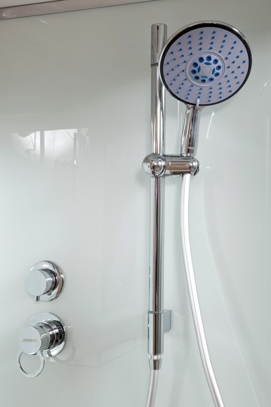 Душевая кабина DTO K402S 120х90, LED, профиль хром, стекло прозрачное