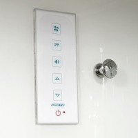 Душевая кабина DTO K402S 120х90, LED, профиль хром, стекло прозрачное