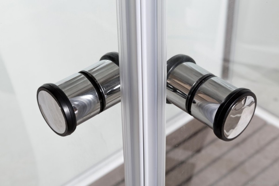 Душевая кабина DTO K402S 120х90, LED, профиль хром, стекло прозрачное