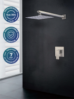 Душевой комплект РМС Sus129 SUS129-2 С ВНУТРЕННЕЙ ЧАСТЬЮ, для душа, нержавеющая сталь