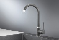 Смеситель для кухни Granula 2125, графит