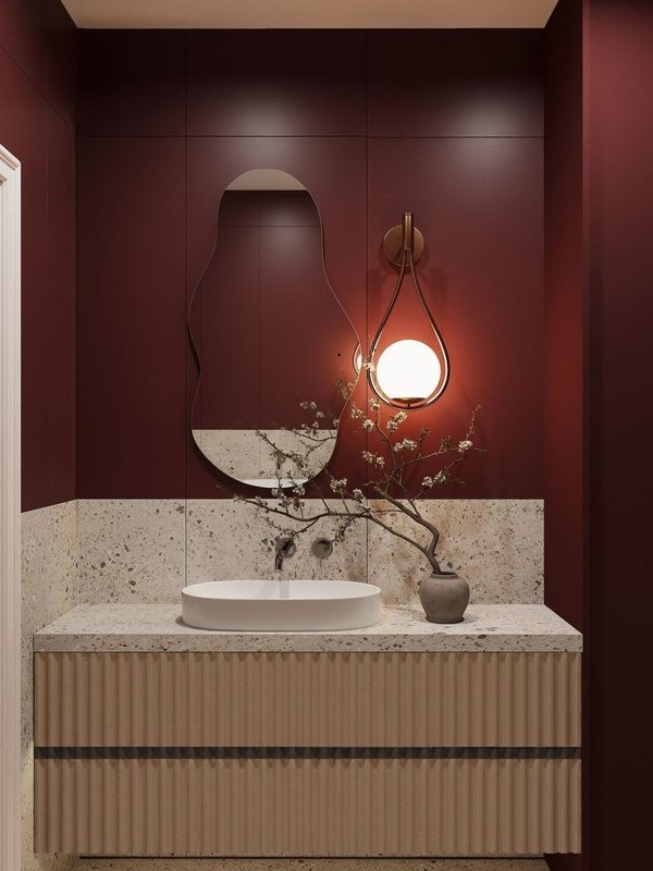 Зеркало Art&Max Como 60x110 с подсветкой