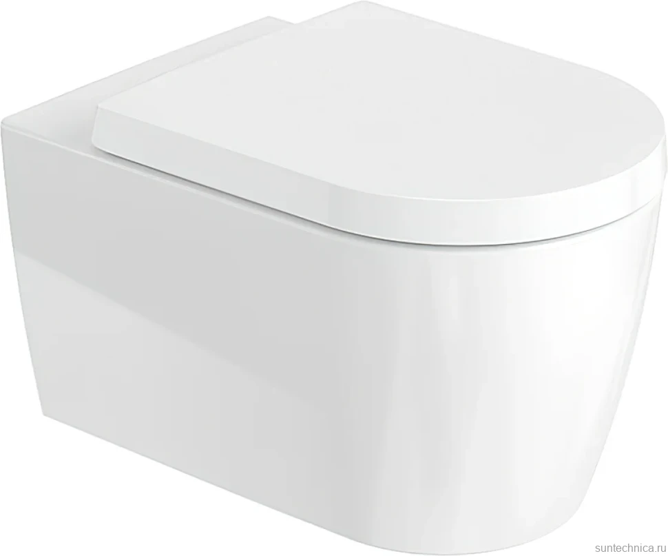 Унитаз подвесной Duravit ME by Starck 2528090000 с микролифтом