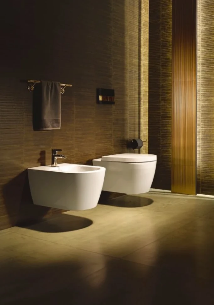 Унитаз подвесной Duravit ME by Starck 2528090000 с микролифтом