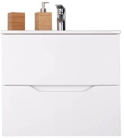 Тумба с раковиной Orange Line 60 белая матовая