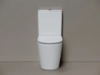 Унитаз-компакт напольный Ceramicanova Highlight Торнадо CN1802T с сиденьем микролифт, безободковый