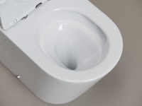 Унитаз-компакт напольный Ceramicanova Highlight Торнадо CN1802T с сиденьем микролифт, безободковый