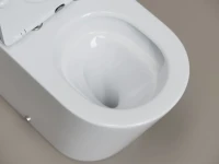 Унитаз-компакт напольный Ceramicanova Highlight Торнадо CN1802T с сиденьем микролифт, безободковый