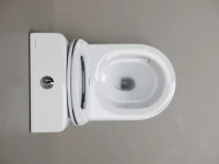 Унитаз-компакт напольный Ceramicanova Highlight Торнадо CN1802T с сиденьем микролифт, безободковый