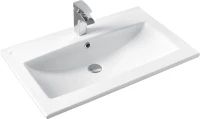 Мебель для ванной комнаты AQUATON Форест 75 туманный серый, раковина Элина 75