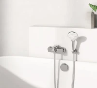 Смеситель для ванны с душем Kludi Zenta SL 486700565 хром Смеситель для ванны с душем Kludi Zenta SL 486700565 хром