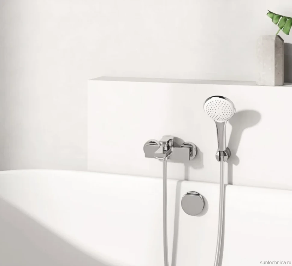 Смеситель для ванны с душем Kludi Zenta SL 486700565 хром