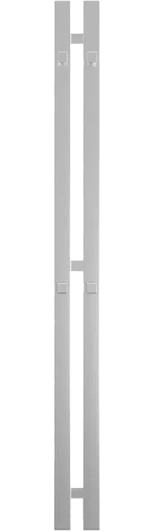 Полотенцесушитель водяной Grota Corsa 8х90, хром глянцевый