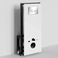 Система инсталляции для унитазов Wasserkraft Glan 66TLT.010.ME.WH.BN01 с кнопкой смыва никель Система инсталляции для унитазов Wasserkraft Glan 66TLT.010.ME.WH.BN01 с кнопкой смыва никель