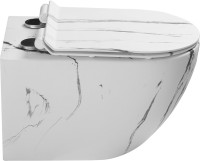 Унитаз подвесной SantiLine SL-5002MM с микролифтом