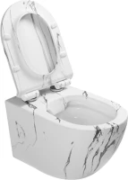 Унитаз подвесной SantiLine SL-5002MM с микролифтом Унитаз подвесной SantiLine SL-5002MM с микролифтом