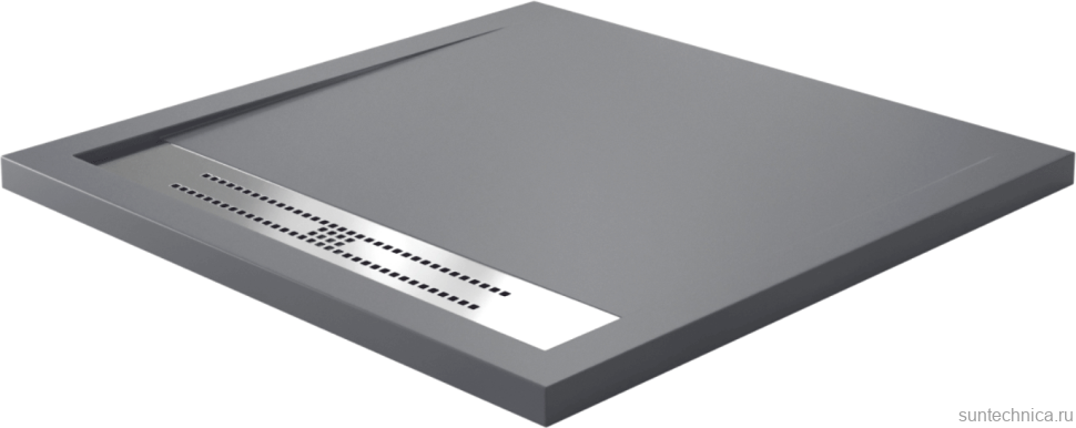 Поддон для душа Wasserkraft Wiese 84T03 90x90, с сифоном