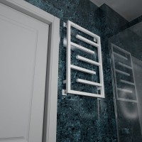 Полотенцесушитель электрический Altasan ЛабиринтПроф 80х50 белый матовый Полотенцесушитель электрический Altasan ЛабиринтПроф 80х50 белый матовый