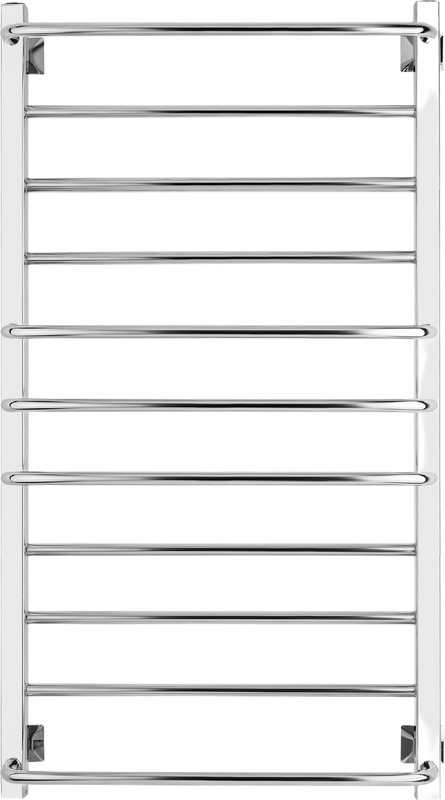 Полотенцесушитель электрический Secado Модена 2 L 105x55 см, подключение слева, хром, лесенка