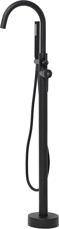 Напольный смеситель для ванны с душем Orange Steel Steel M99-336b напольный, черный