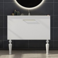 Тумба с раковиной Sanvit Эмми 90 белая