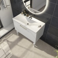 Тумба с раковиной Sanvit Эмми 90 белая