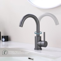 Смеситель для кухни Splenka S201.13.07, серый