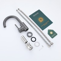 Смеситель для кухни Splenka S201.13.07, серый