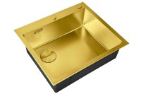 Кухонная мойка ZorG LUX 5951-L BRONZE