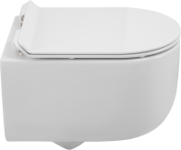 Унитаз подвесной BelBagno Soft BB084CH-TOR безободковый, крышка BB2011SC с микролифтом